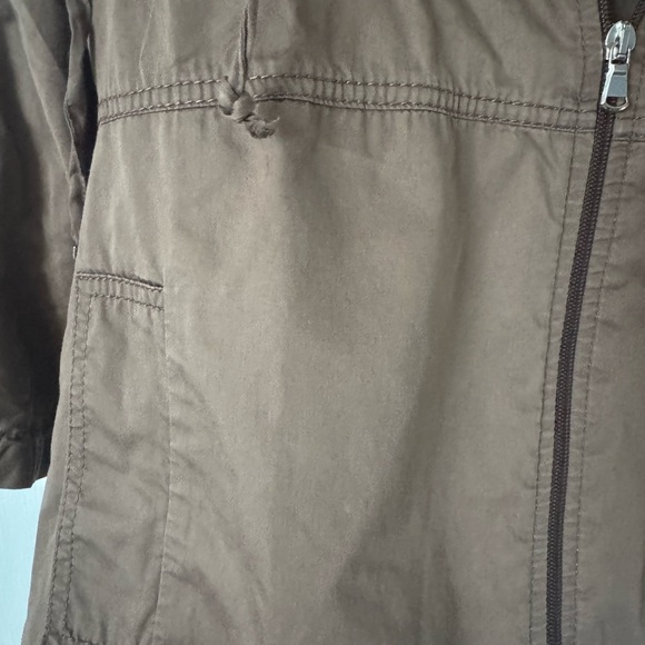 Marc Aurel Brown Hooded Jacket - Picture 3 of 11